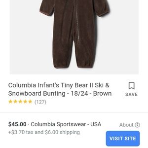 Fleece Snowsuit